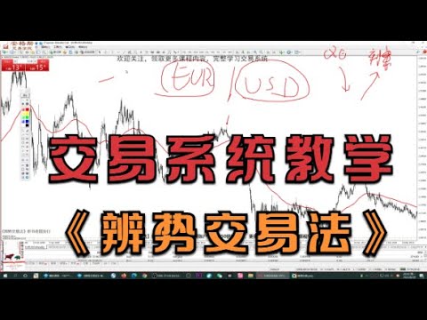 【交易系统教学】进场即顶底如何实现？3年50倍成绩交易系统-《辨势交易法》外汇课8.29