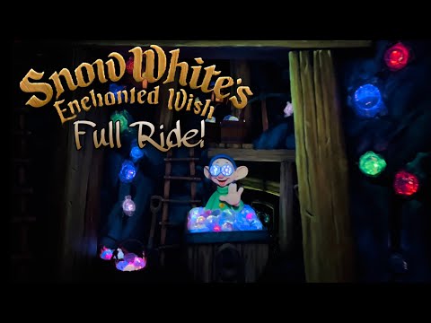 [4K] Snow White’s Enchanted Wish 2022 Full Ridethrough Disneyland Park