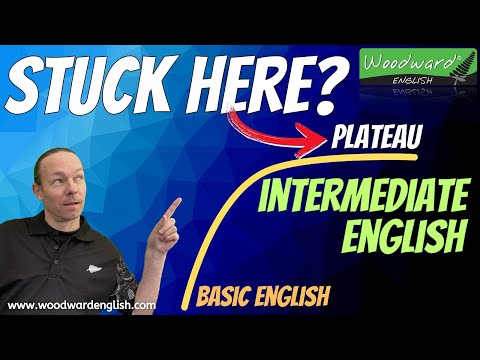 Do you feel stuck at an Intermediate level of English? Frustrated with English? 👀 Watch This!