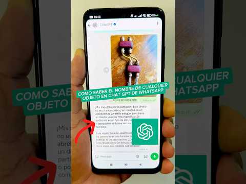 Cómo saber el nombre de cualquier objeto extraño con Chat GPT de WhatsApp