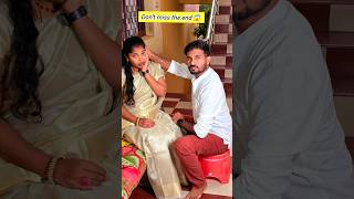 Don't miss the end 😱 Adi paavi 🤣 #shorts #trending #viral #chandrupriya #love