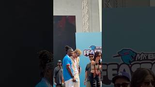 Mr beast Mumbai meet-up | Ksi and Logan Paul 😱 #mrbeast #ksi #ishowspeed #shorts #mumbai