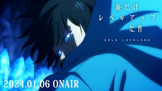 アニメ「俺だけレベルアップな件」PV第2弾