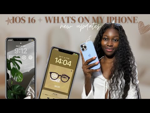 iOS 16 updates + what’s on my iPhone 13 pro max !