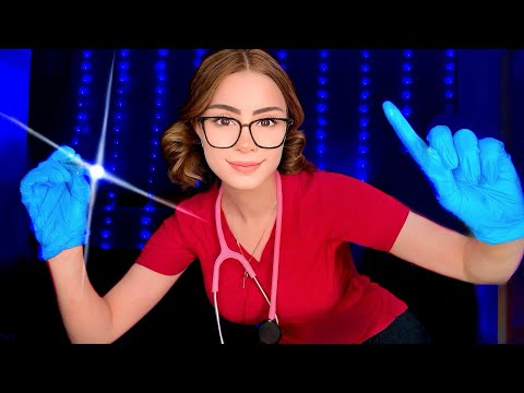 ASMR Nurse Exam In BED 🩺 Medical Check Up (Cranial Nerve, Full Body Exam)