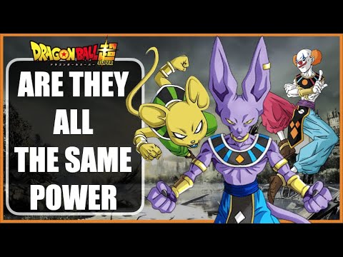 Are ALL Gods of Destruction the Same POWER LEVEL?