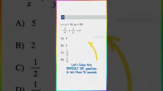 Can you solve this difficult SAT question in 15? #digitalsat #satprep