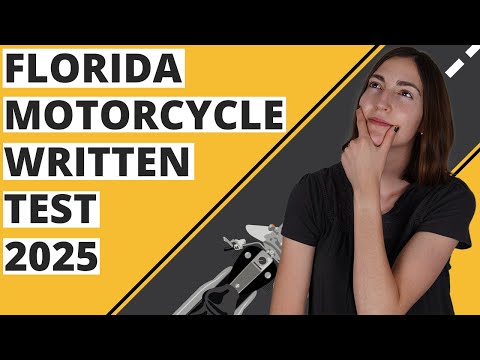 Florida DMV Motorcycle Written Test 2025 (60 Questions with Explained Answers)