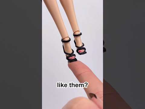 Painting Barbie Toenails… #shorts #barbie #barbiedoll