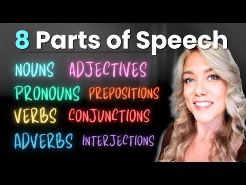 8 Parts of Speech in English Grammar Overview (+ Example Sentences & Quiz!)