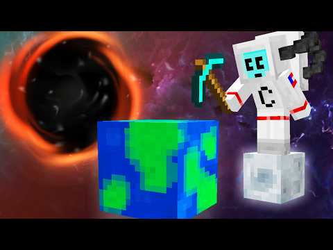 Minecraft but it's One Space Block