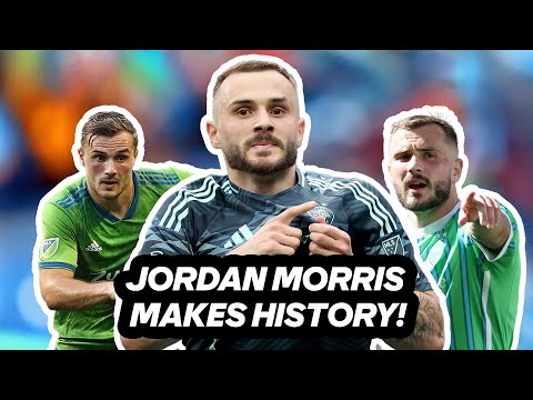 Seattle Sounders' All-Time Leading Goalscorer Jordan Morris!