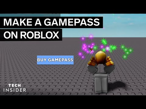 How To Make A Game Pass On Roblox | Tech Insider