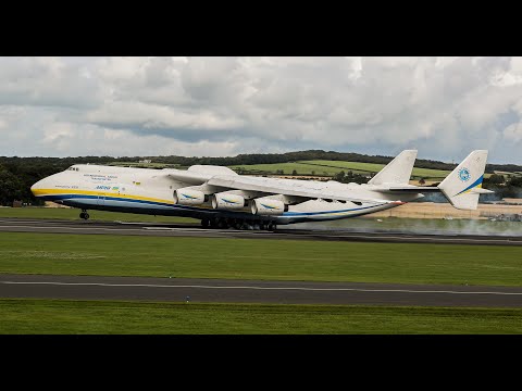 RIP UKRAINE'S MAJESTIC ANTONOV 225 MRIYA - 4K