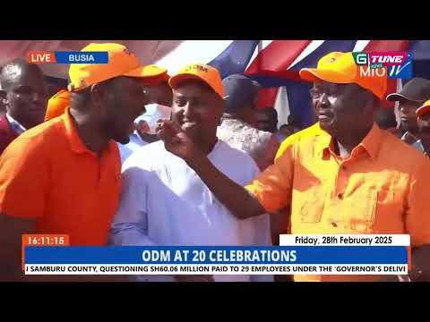 ODM CELEBRATIONS AT 20 IN BUSIA