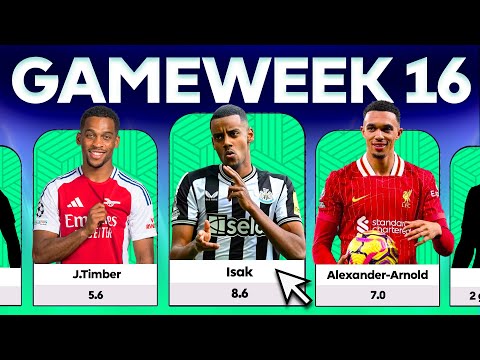 FPL PLAYERS TO BUY | GW16 ✅