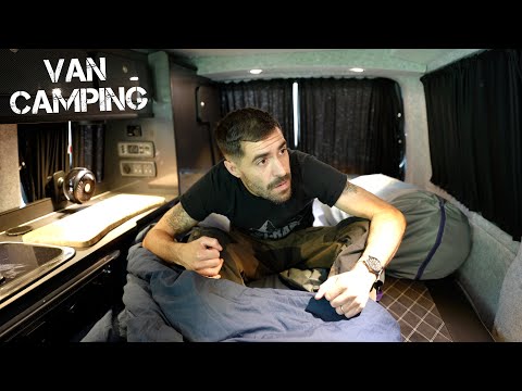 Van Camping in the VW Campervan