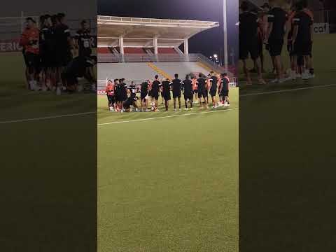 El entrenamiento oficial del Alajuelense previo a la final contra el Real Estelí