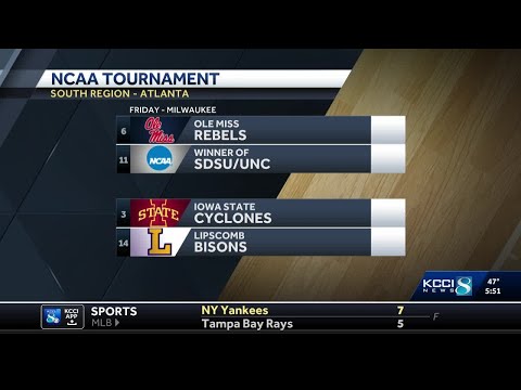 NCAA Tournament: Iowa State learns its March Madness destination