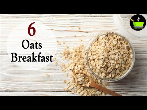 6 Oats Breakfast For Weight Loss | Healthy Breakfast with Oats | Oats Breakfast Recipes Indian