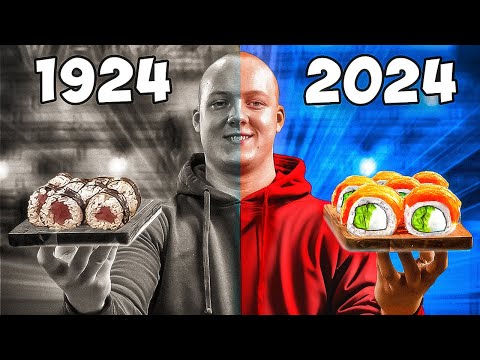 I Cooked 100 Years of Sushi Roll