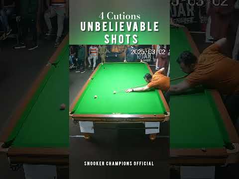 Snooker Amazing Long Shot & 4 Cushions Black Place | Snooker Best Shots By Mubeen Butt #amazing #20k