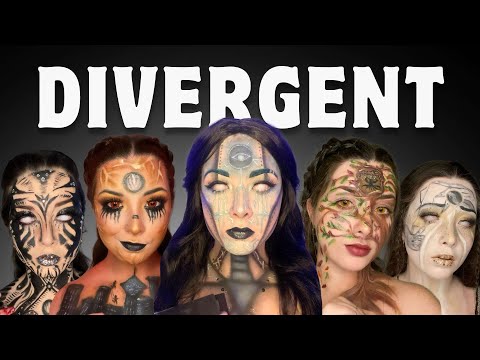 DIVERGENT MAKEUP COMPILATION | DanisFace