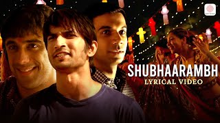 Shubhaarambh - Lyrical Video | Navratri Song | Sushant Singh Rajput, Rajkummar R, Amit S | Amit T