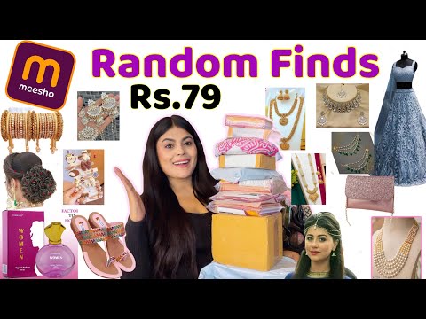 Meesho HUGE* Random Finds || Start Rs.79/- Jewelleries, Hair Accessories and More 🎀🫶🏻