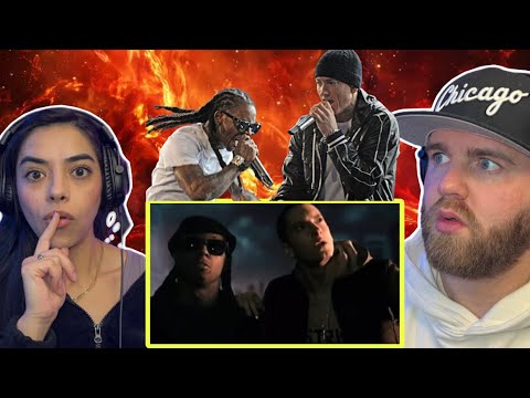 Eminem DISSED Wayne on his own SONG?! | Lil Wayne ft Eminem- Drop The World