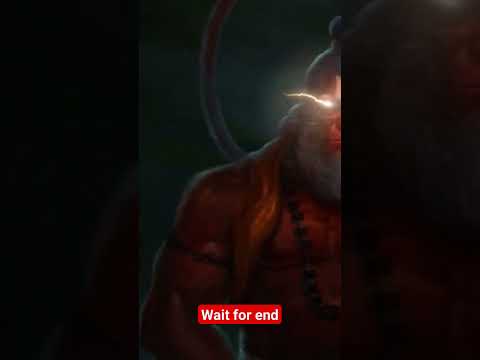 Hanuman ji supremacy || wait for end || #viral #hanuman #trending