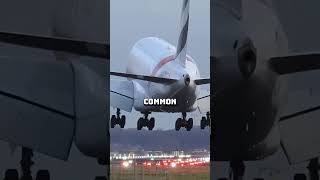 How a pilot stop a 560 ton heavy plane?  #shortvideo #aviation #aviationenthusiast