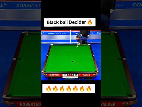 Black ball decider 🔥💯 #trendingshorts #snooke #snookerplayer #shots #pool #snooker #8ballpool