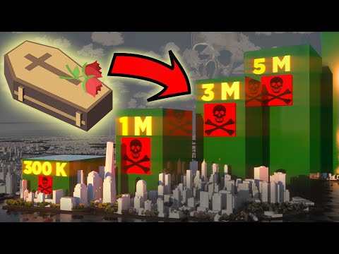 💀 Number of DEATHS by CAUSE (per year) 🡆 Real Scale