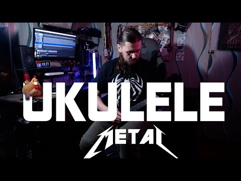 Metal on a Ukulele?! Heavy Riffs on a Harley Benton DC-Ukulele!