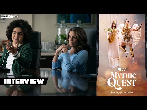 Alanna Ubach & Elisha Henig Interview | Apple TV+ "Mythic Quest" Season 4