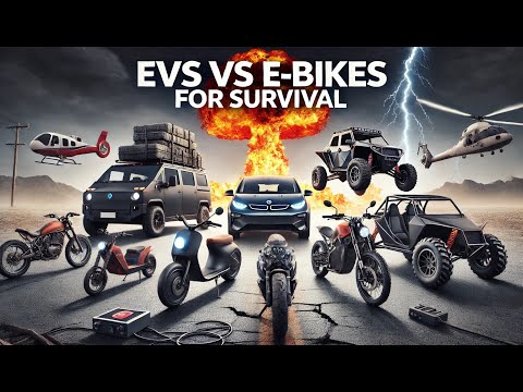 Electric Vehicles VS Smaller Off Road E-Vehicles for GRID DOWN SHTF!