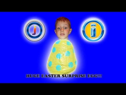 Huge Dinosaur Surprise Egg! Easter Imaginext! Jase's Toy Box