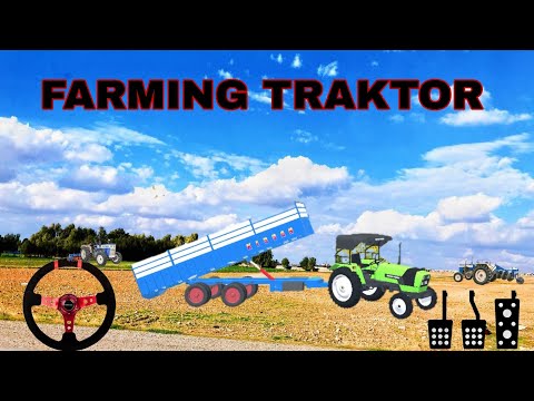 SAWARAJ JOHNDEERE FARMING TRAKTOR #trending #viralvideo #gaming #trektor #farming