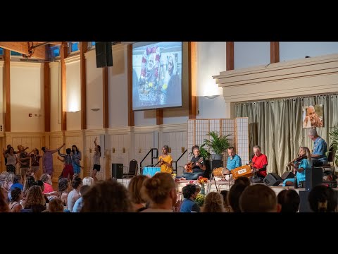 Part 1 Summer Mountain Retreat in Boone, NC - Kirtan with Krishna Das