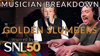 Paul McCartney: Golden Slumbers – SNL50 Jeron Music Reaction | Song Breakdown & Analysis 2025