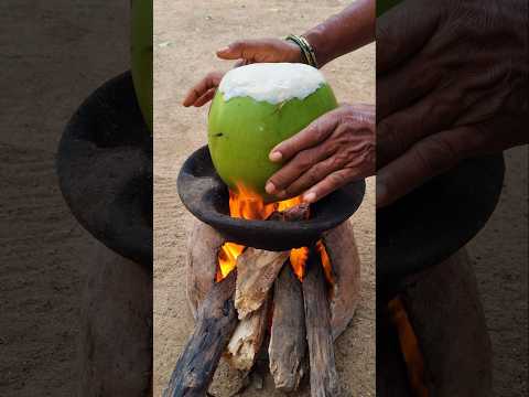 Chicken Liver Stuffing Inside Coconut #shorts