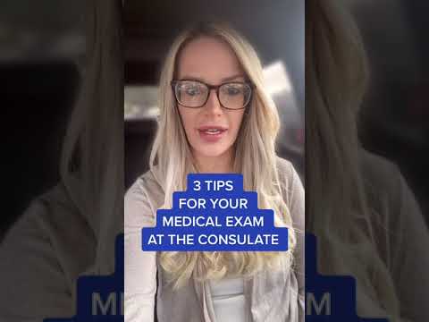 3 Tips For Your Medical Exam At The Consulate | US Embassy medical exam | US Medical Test Tips