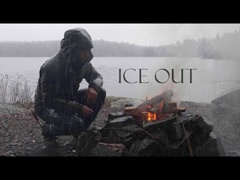 5 Days Ice Out Camping Trip - Rain, Snow and Winds