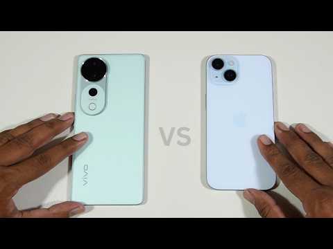 Vivo T3 Ultra vs iPhone 15 Speed Test and Camera Comparison