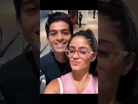 Ayesha Singh aka Sai With boyfriend|#trending #viral #gumhaikisikepyarmein #youtubeshorts #shorts