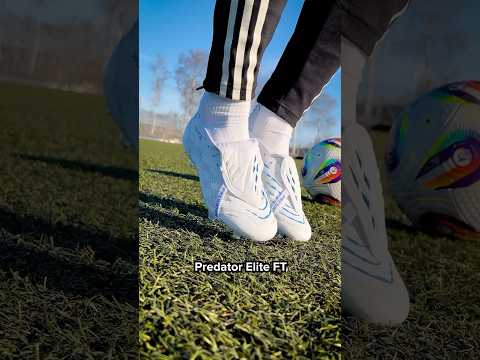 Getting adidas’ CLEAN white boots on for the first time