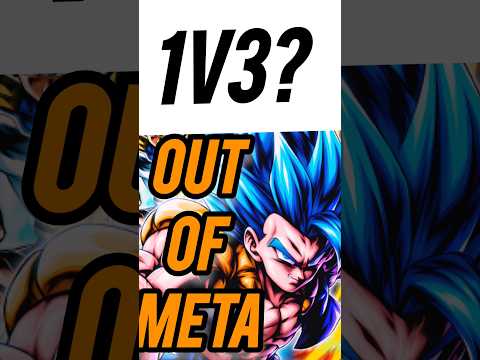 INSANE 1V3 !!! WITH GOGETA!! ITS FUTILE FUTILE!??#dragonballlegends#dblegends #dbz#dbl#shorts#short