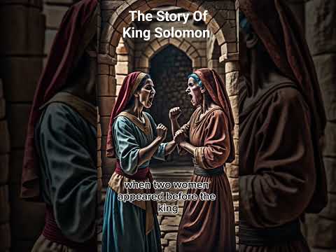 The Story Of King Solomon PART 1 #thebook #biblestories #kingsolomon