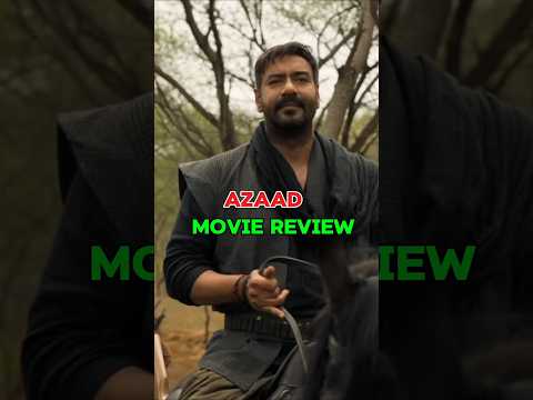 AZAAD Movie Review 🔥 #shorts #azaadmovie